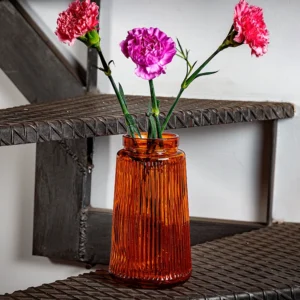 Small Orange Vase